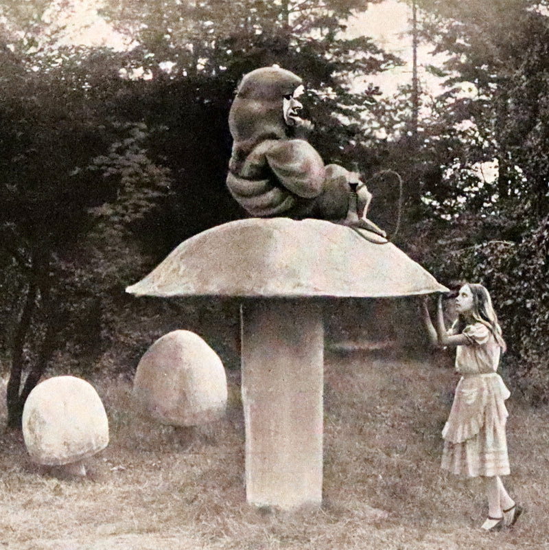 1915 Rare First Edition Photo Play - Alice's Adventures in Wonderland and Through the Looking Glass.