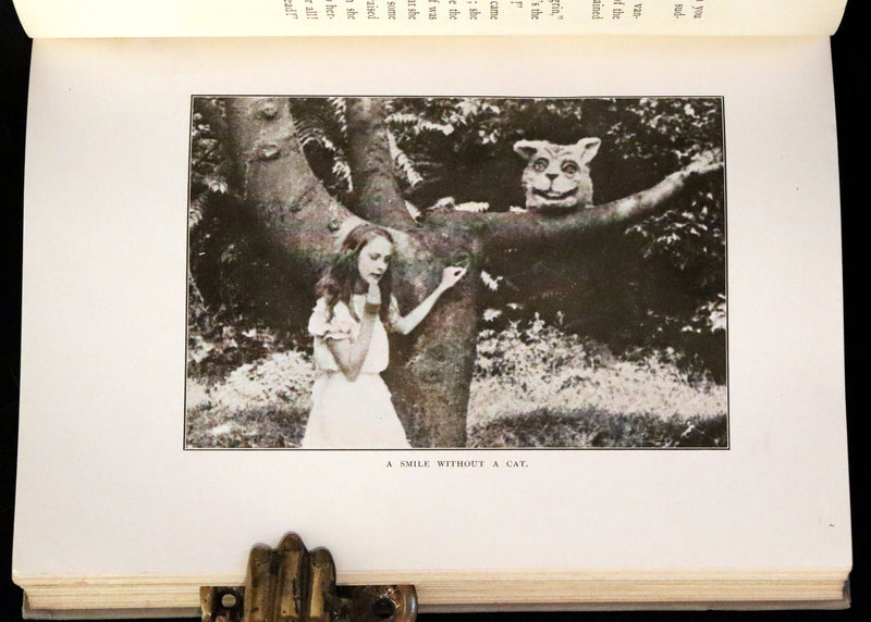 1915 Rare First Edition Photo Play - Alice's Adventures in Wonderland and Through the Looking Glass.