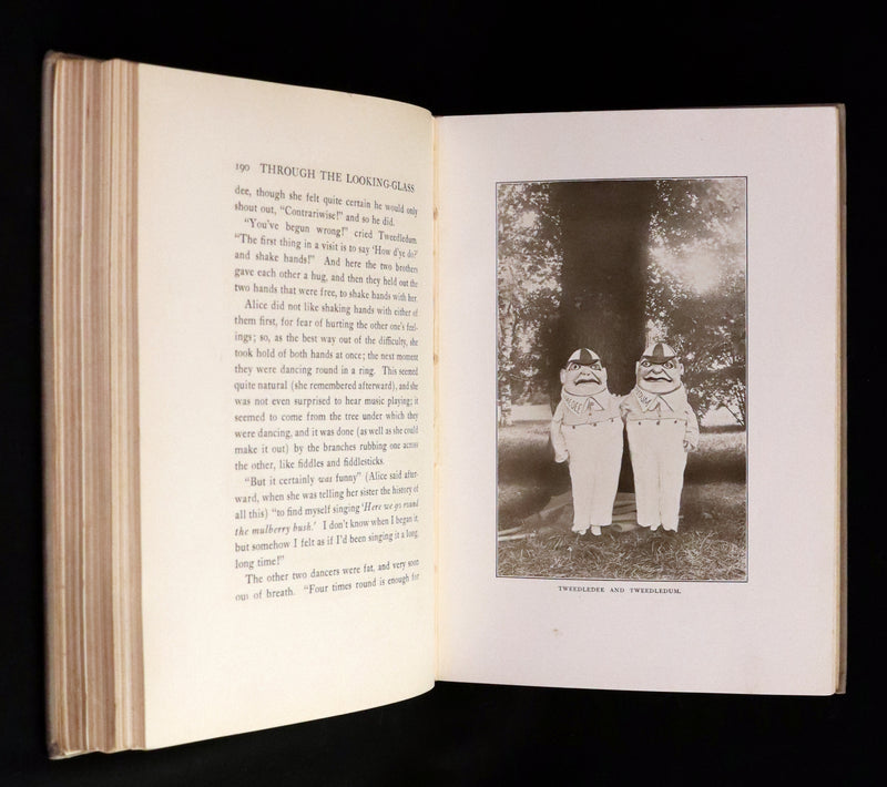 1915 Rare First Edition Photo Play - Alice's Adventures in Wonderland and Through the Looking Glass.