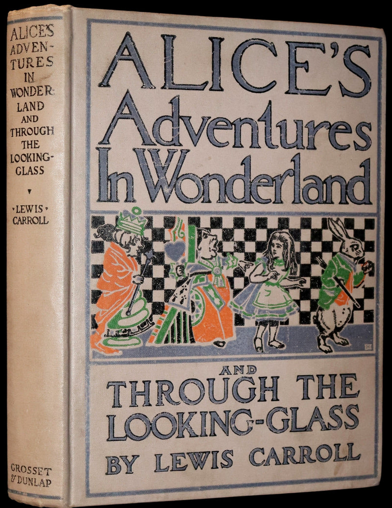 1915 Rare First Edition Photo Play - Alice's Adventures in Wonderland and Through the Looking Glass.
