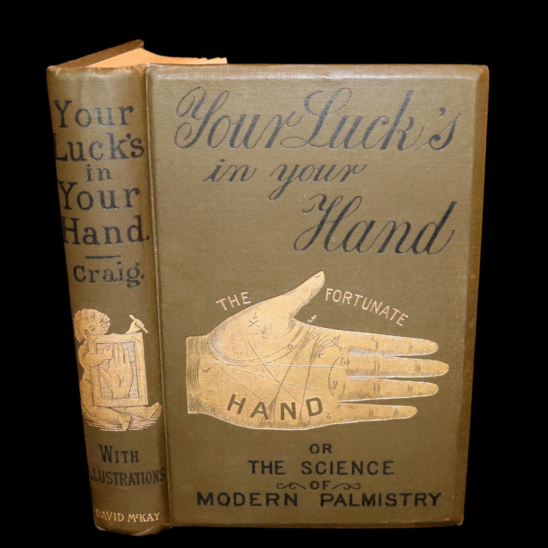 1880 Scarce Book - Your Luck's in your Hand, PALMISTRY with some account of the Gipsies