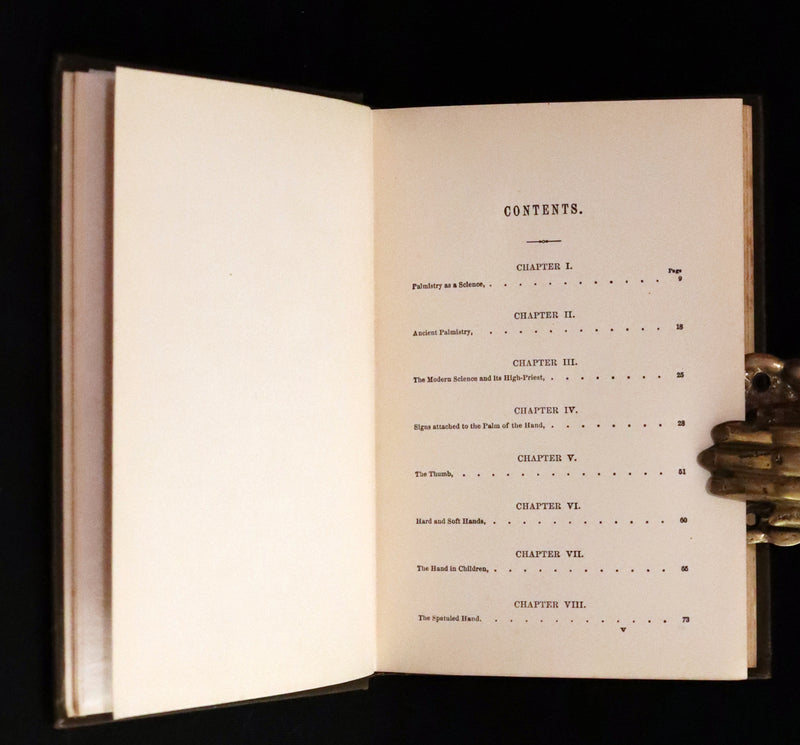 1880 Scarce Book - Your Luck's in your Hand, PALMISTRY with some account of the Gipsies