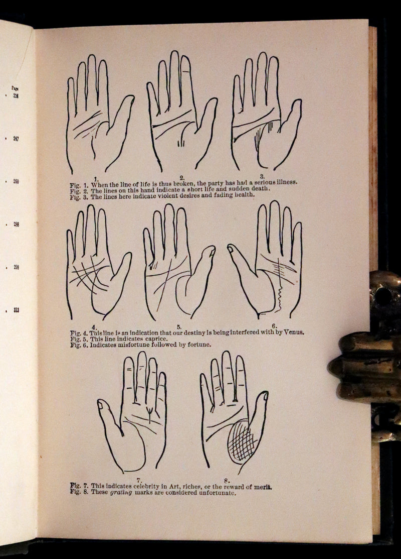 1880 Scarce Book - Your Luck's in your Hand, PALMISTRY with some account of the Gipsies