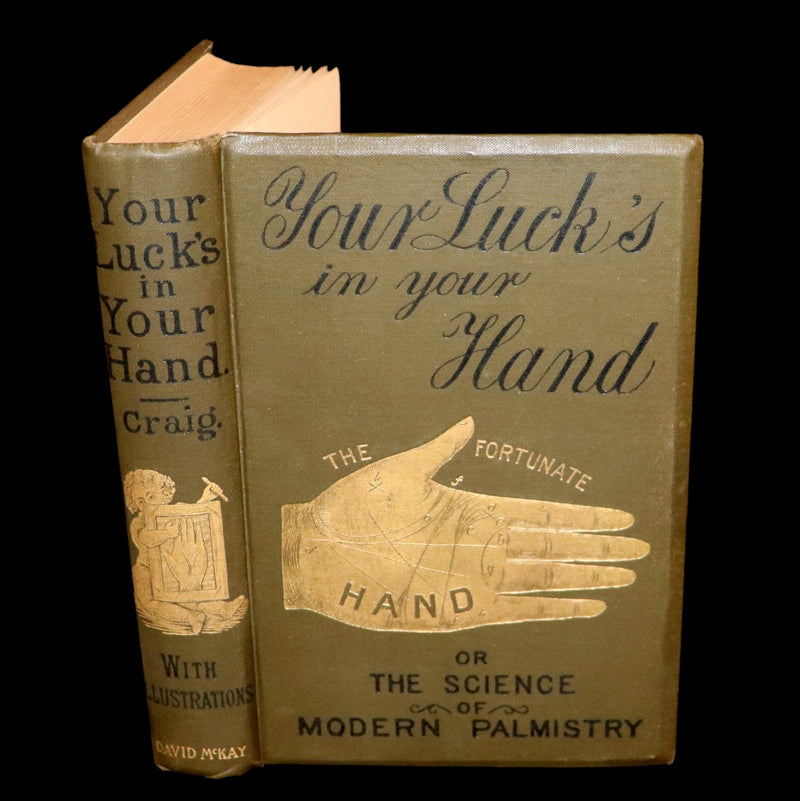 1880 Scarce Book - Your Luck's in your Hand, PALMISTRY with some account of the Gipsies