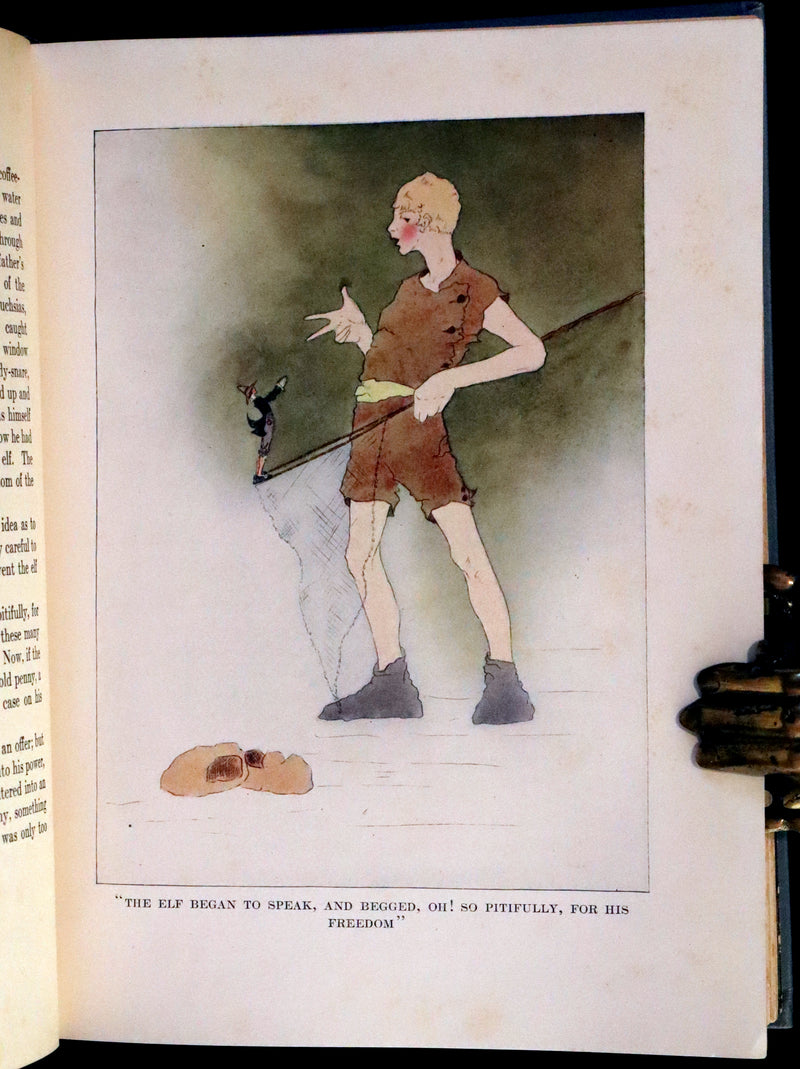 1911 Rare First illustrated Edition by Mary Hamilton Frye - THE WONDERFUL ADVENTURES OF NILS by Selma Lagerlof.