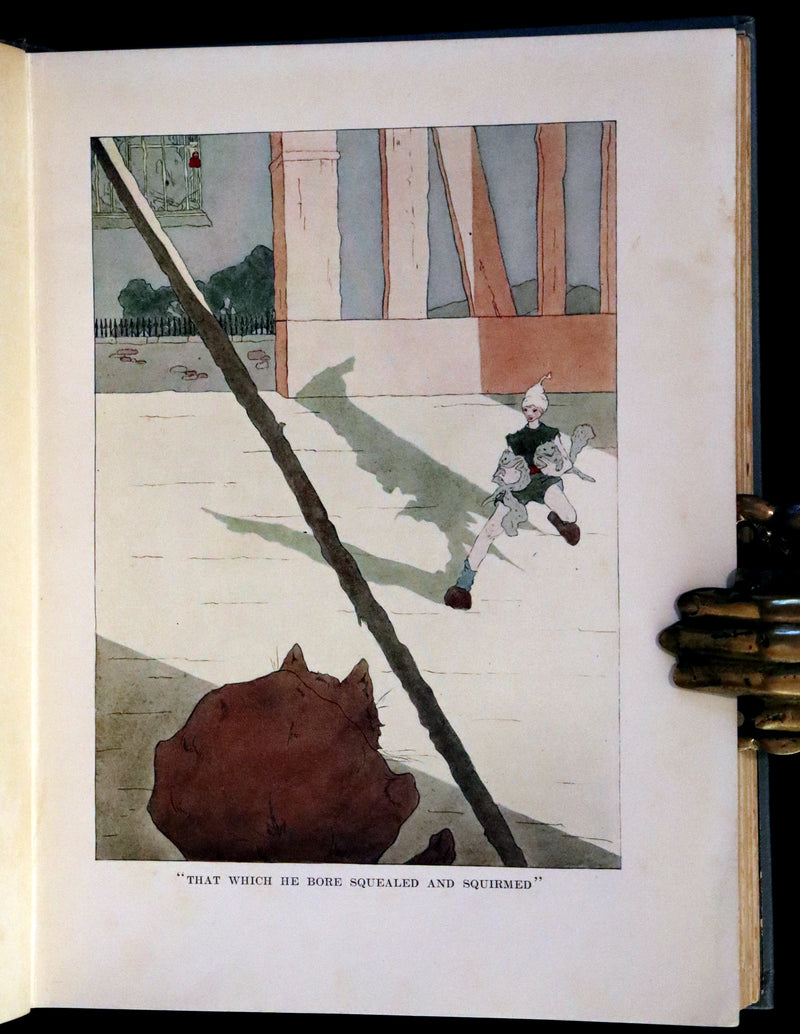 1911 Rare First illustrated Edition by Mary Hamilton Frye - THE WONDERFUL ADVENTURES OF NILS by Selma Lagerlof.