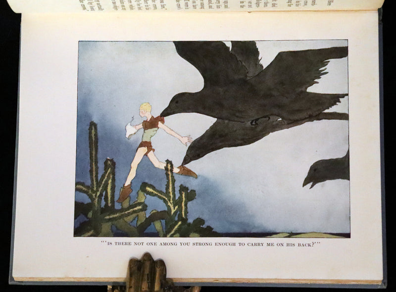 1911 Rare First illustrated Edition by Mary Hamilton Frye - THE WONDERFUL ADVENTURES OF NILS by Selma Lagerlof.