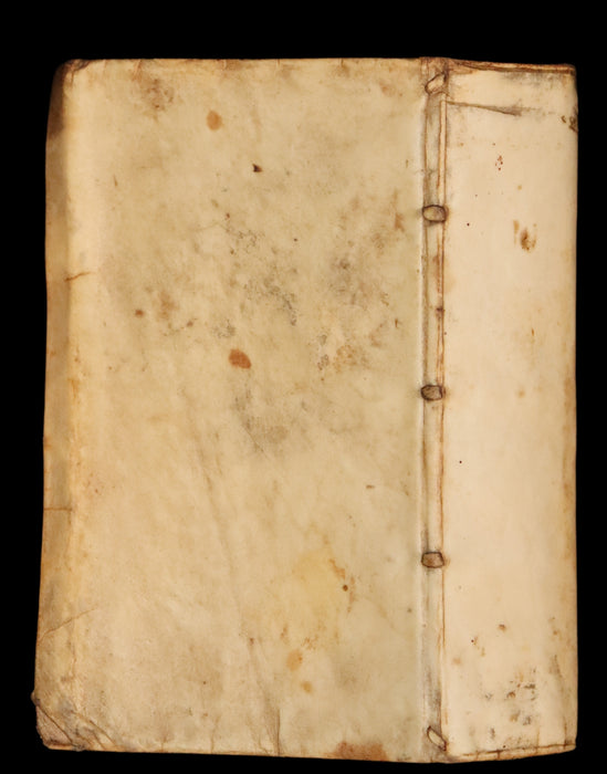 1655 Rare Latin Vellum Book - The Satyricon by Scottish writer John Barclay with account of the Gunpowder Plot of 1605.