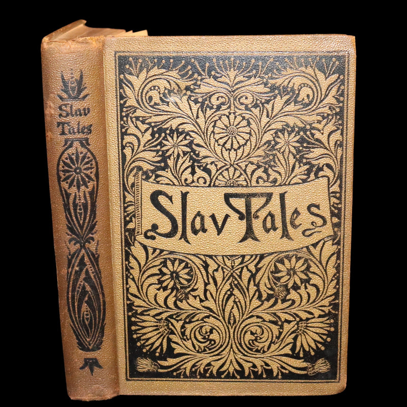 1896 Rare First Edition - Fairy Tales of the Slav Peasants & Herdsmen illustrated by Emily J. Harding.