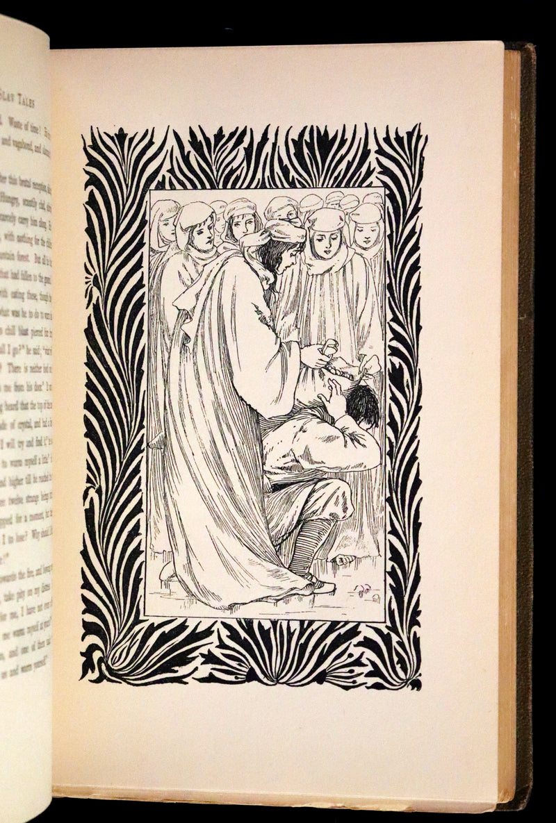 1896 Rare First Edition - Fairy Tales of the Slav Peasants & Herdsmen illustrated by Emily J. Harding.
