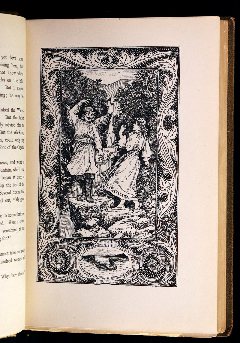 1896 Rare First Edition - Fairy Tales of the Slav Peasants & Herdsmen illustrated by Emily J. Harding.