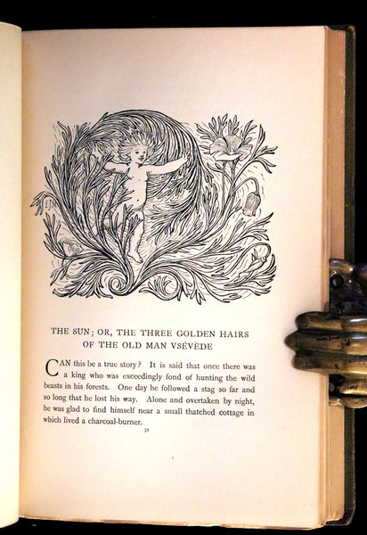 1896 Rare First Edition - Fairy Tales of the Slav Peasants & Herdsmen illustrated by Emily J. Harding.