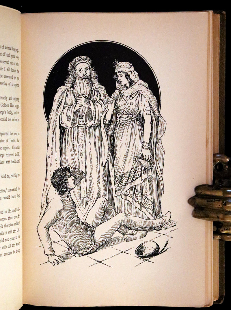 1896 Rare First Edition - Fairy Tales of the Slav Peasants & Herdsmen illustrated by Emily J. Harding.