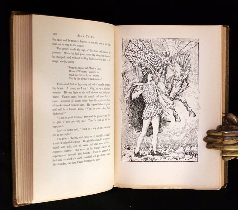 1896 Rare First Edition - Fairy Tales of the Slav Peasants & Herdsmen illustrated by Emily J. Harding.
