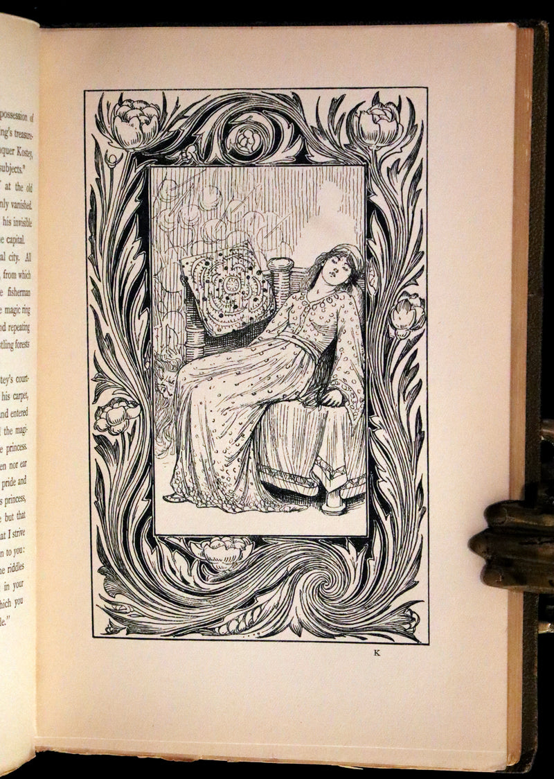 1896 Rare First Edition - Fairy Tales of the Slav Peasants & Herdsmen illustrated by Emily J. Harding.