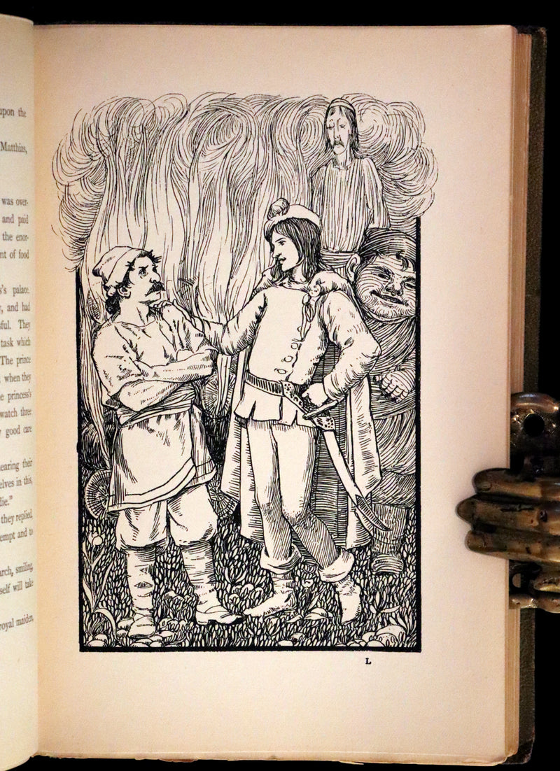 1896 Rare First Edition - Fairy Tales of the Slav Peasants & Herdsmen illustrated by Emily J. Harding.