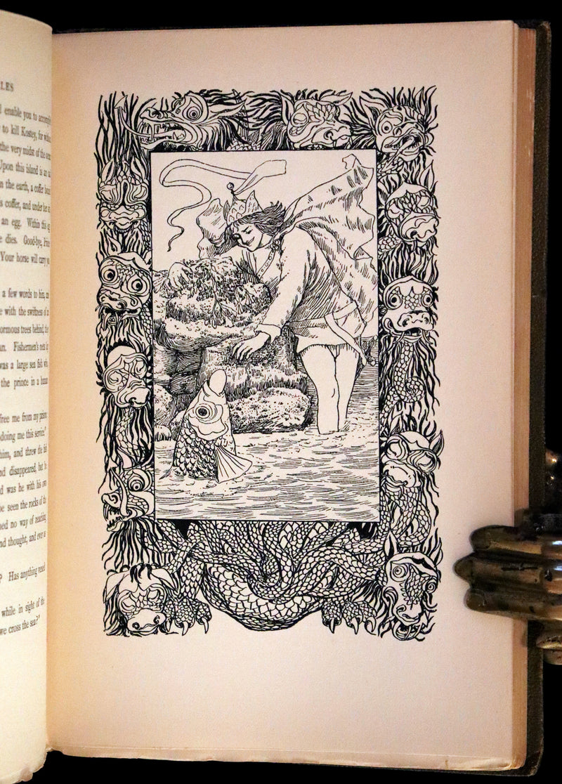 1896 Rare First Edition - Fairy Tales of the Slav Peasants & Herdsmen illustrated by Emily J. Harding.