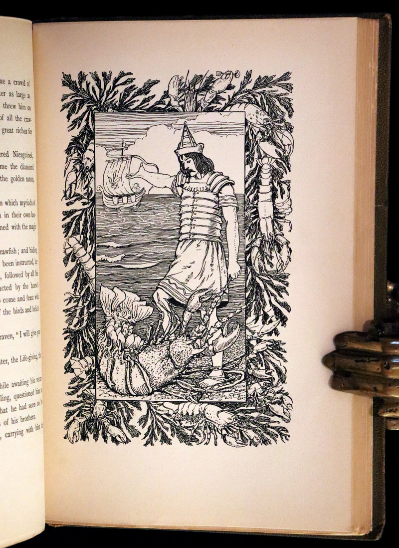 1896 Rare First Edition - Fairy Tales of the Slav Peasants & Herdsmen illustrated by Emily J. Harding.