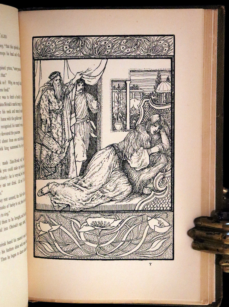 1896 Rare First Edition - Fairy Tales of the Slav Peasants & Herdsmen illustrated by Emily J. Harding.