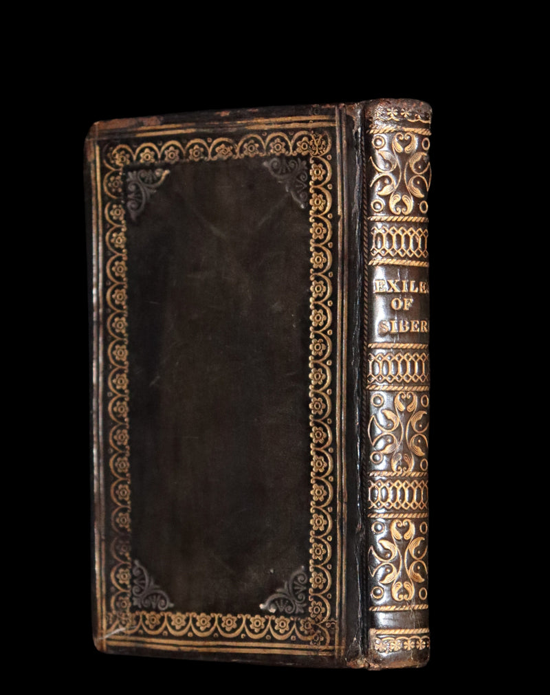 1825 Rare miniature Edition - ELIZABETH, or, The EXILES OF SIBERIA. A Tale, Founded on Facts by Madame Cottin.