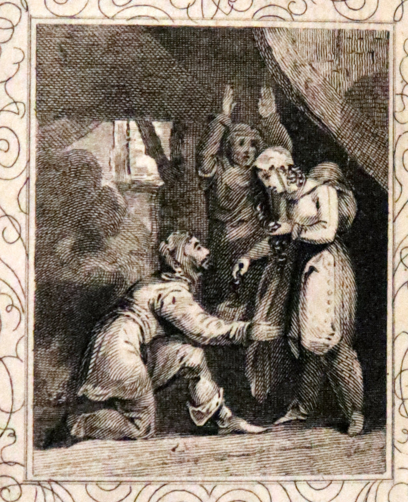 1825 Rare miniature Edition - ELIZABETH, or, The EXILES OF SIBERIA. A Tale, Founded on Facts by Madame Cottin.