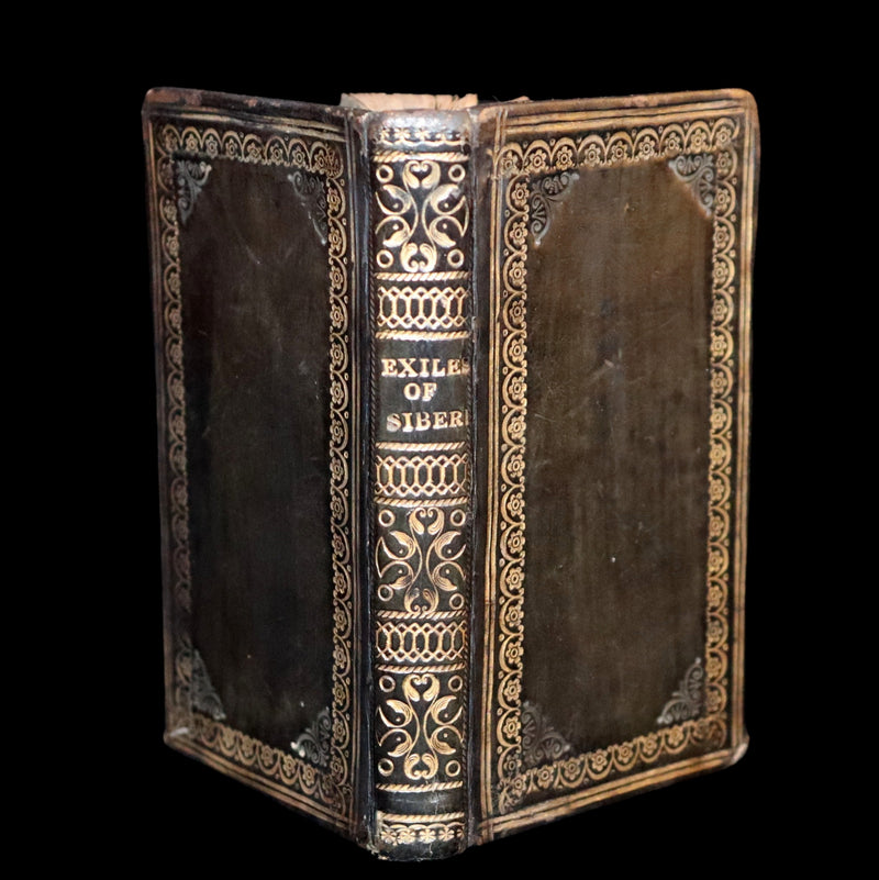 1825 Rare miniature Edition - ELIZABETH, or, The EXILES OF SIBERIA. A Tale, Founded on Facts by Madame Cottin.