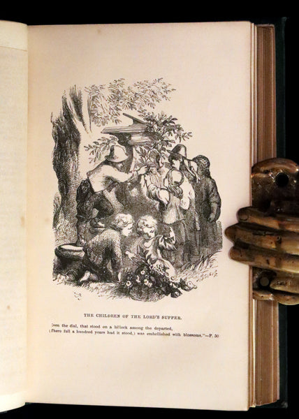 1866 Rare Book - The Poetical Works of Henry Wadsworth Longfellow. With Illustrations by John Gilbert.