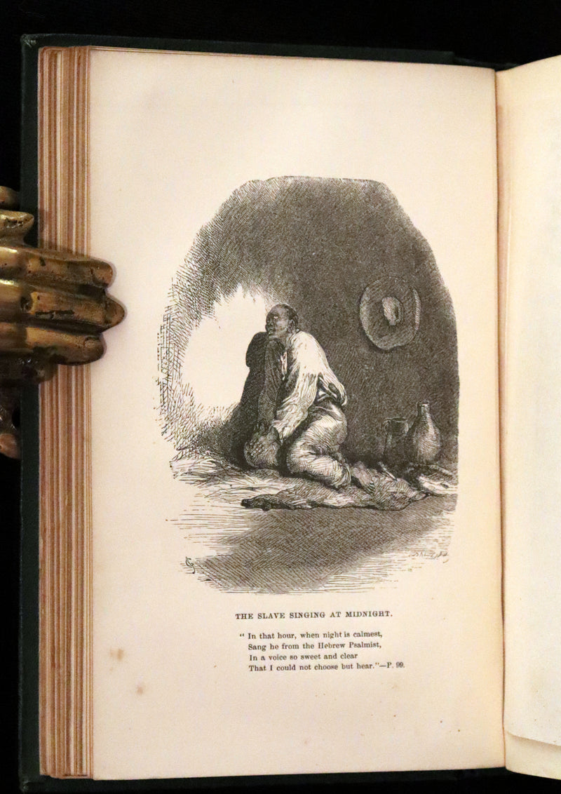 1866 Rare Book - The Poetical Works of Henry Wadsworth Longfellow. With Illustrations by John Gilbert.