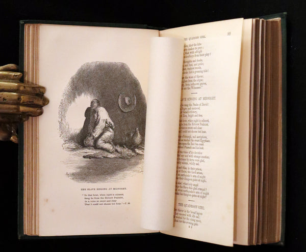 1866 Rare Book - The Poetical Works of Henry Wadsworth Longfellow. With Illustrations by John Gilbert.