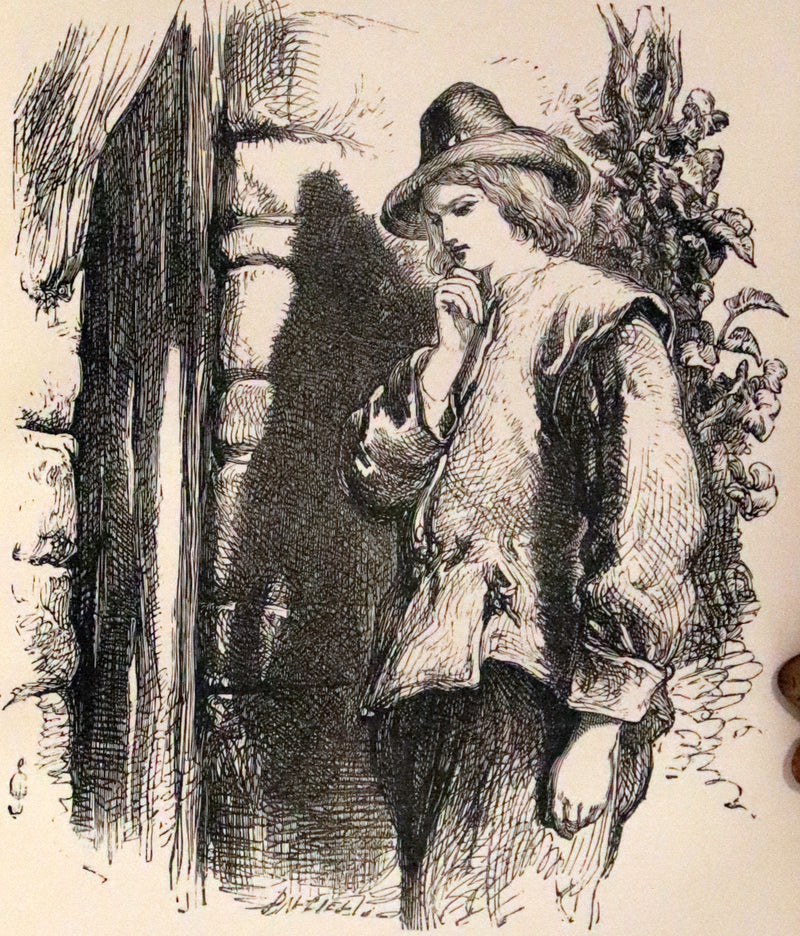 1866 Rare Book - The Poetical Works of Henry Wadsworth Longfellow. With Illustrations by John Gilbert.