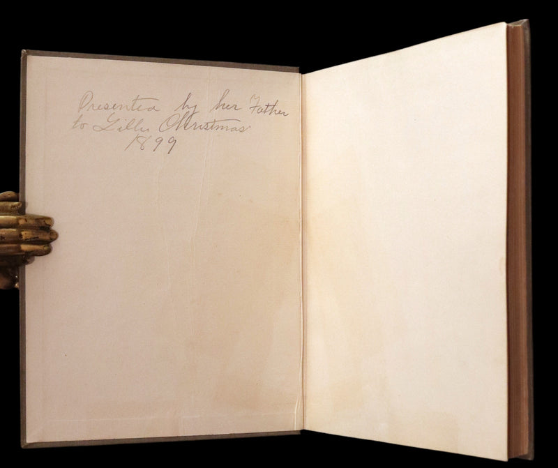 1898 Scarce Lothrop Edition - ALICE'S ADVENTURES IN WONDERLAND AND THROUGH THE LOOKING-GLASS. Illustrated in Color.