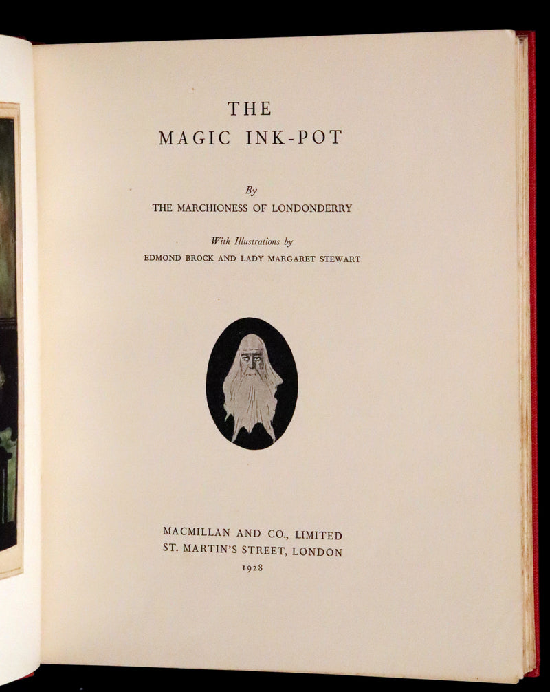 1928 Rare First Edition - The Magic Ink-Pot Edith by Helen Vane-Tempest-Stewart, Marchioness of Londonderry.