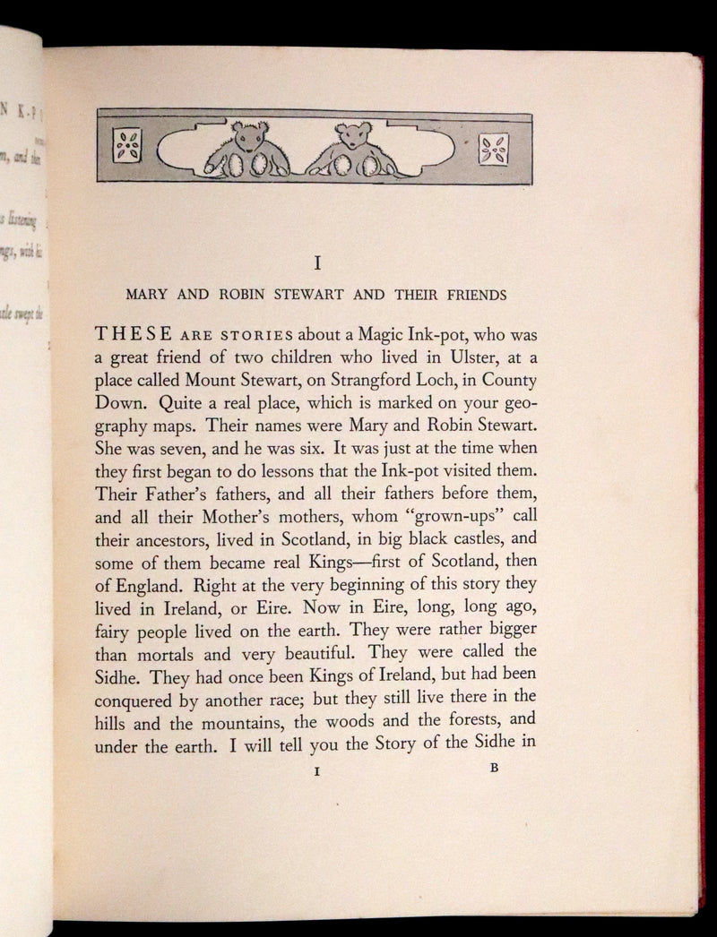 1928 Rare First Edition - The Magic Ink-Pot Edith by Helen Vane-Tempest-Stewart, Marchioness of Londonderry.