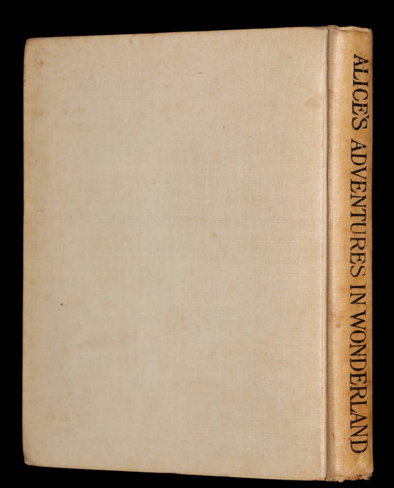 1899 Scarce McKibbin First Color Edition - ALICE'S ADVENTURES IN WONDERLAND by Lewis Carroll.