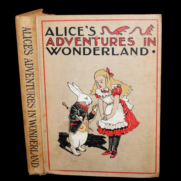 1899 Scarce McKibbin First Color Edition - ALICE'S ADVENTURES IN WONDERLAND by Lewis Carroll.