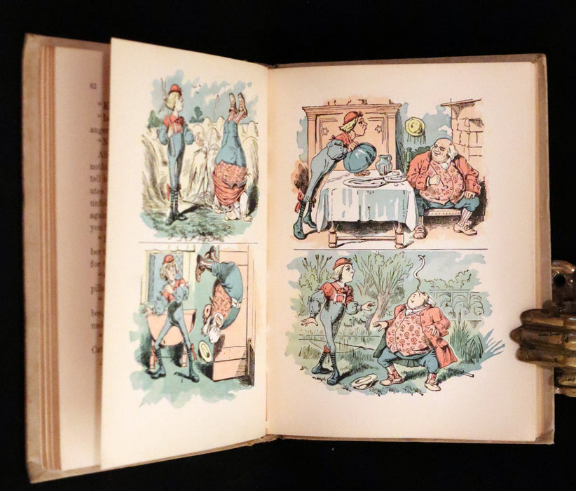 1899 Scarce McKibbin First Color Edition - ALICE'S ADVENTURES IN WONDERLAND by Lewis Carroll.