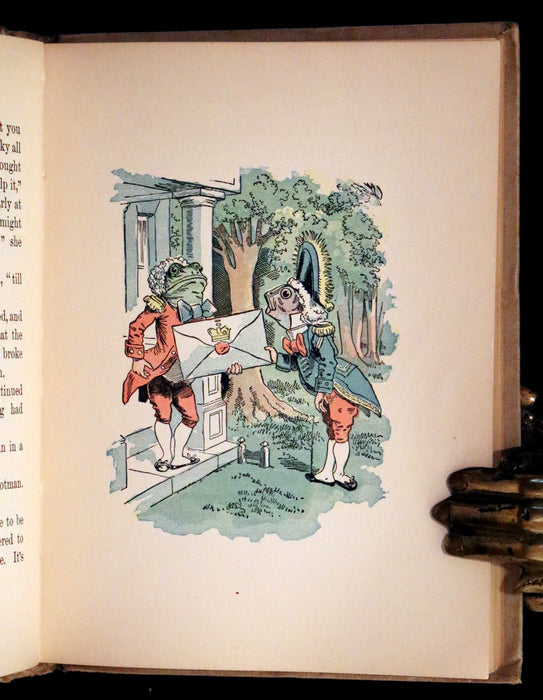 1899 Scarce McKibbin First Color Edition - ALICE'S ADVENTURES IN WONDERLAND by Lewis Carroll.