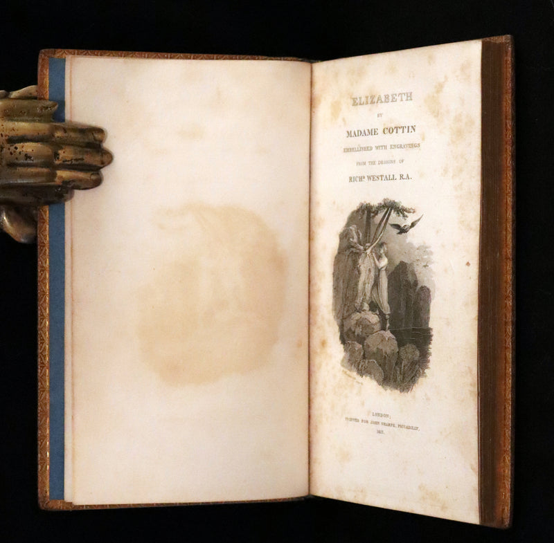 1817 Rare Edition - ELIZABETH, or, The EXILES OF SIBERIA. A Tale, Founded on Facts by Madame Cottin.