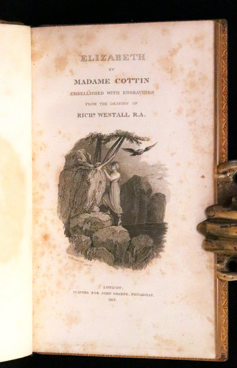 1817 Rare Edition - ELIZABETH, or, The EXILES OF SIBERIA. A Tale, Founded on Facts by Madame Cottin.