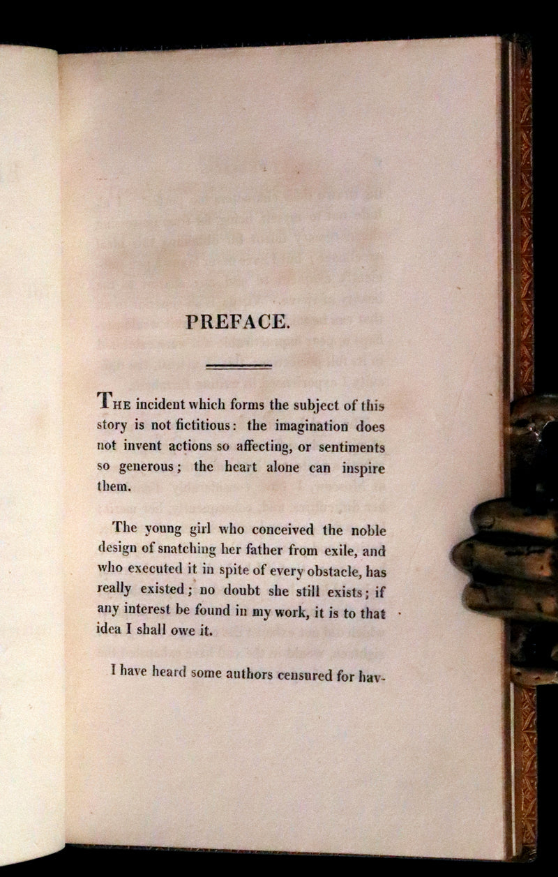 1817 Rare Edition - ELIZABETH, or, The EXILES OF SIBERIA. A Tale, Founded on Facts by Madame Cottin.