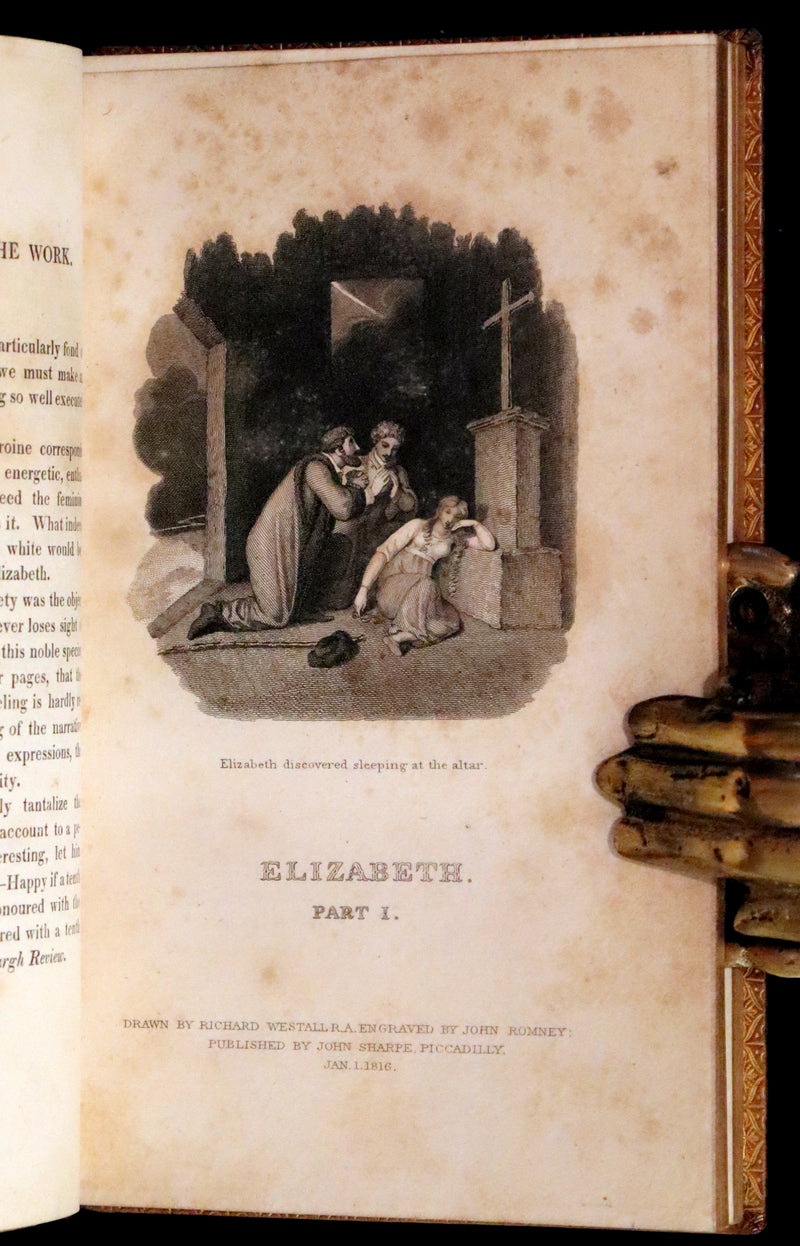 1817 Rare Edition - ELIZABETH, or, The EXILES OF SIBERIA. A Tale, Founded on Facts by Madame Cottin.