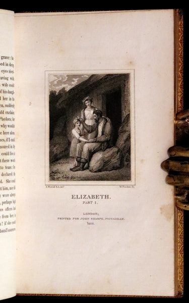 1817 Rare Edition - ELIZABETH; or, The EXILES OF SIBERIA. A Tale, Founded on Facts by Madame Cottin.