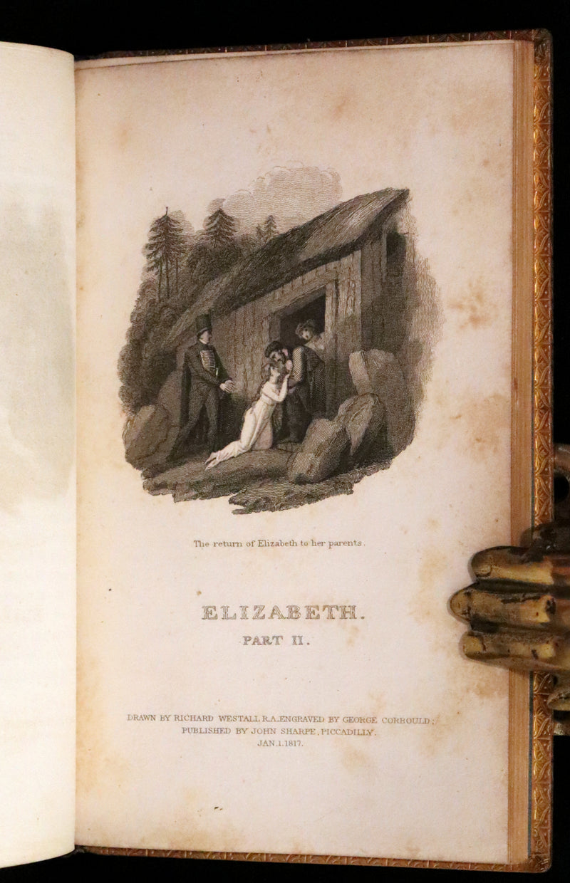 1817 Rare Edition - ELIZABETH, or, The EXILES OF SIBERIA. A Tale, Founded on Facts by Madame Cottin.