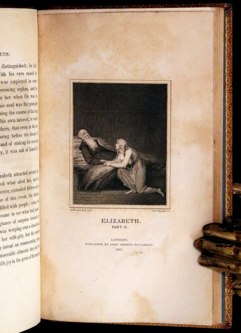 1817 Rare Edition - ELIZABETH, or, The EXILES OF SIBERIA. A Tale, Founded on Facts by Madame Cottin.