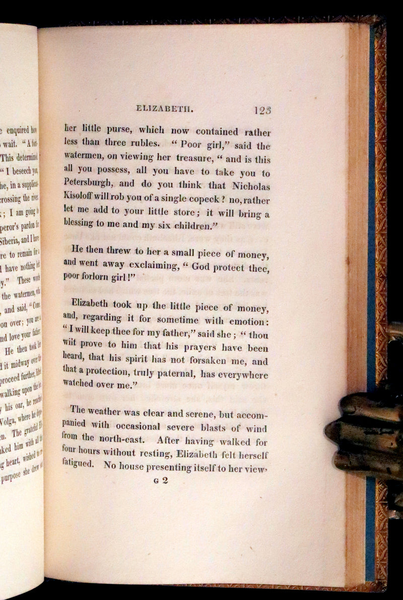 1817 Rare Edition - ELIZABETH, or, The EXILES OF SIBERIA. A Tale, Founded on Facts by Madame Cottin.