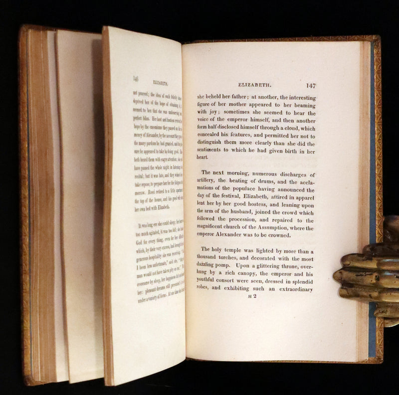 1817 Rare Edition - ELIZABETH, or, The EXILES OF SIBERIA. A Tale, Founded on Facts by Madame Cottin.
