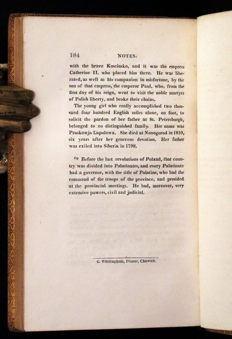 1817 Rare Edition - ELIZABETH, or, The EXILES OF SIBERIA. A Tale, Founded on Facts by Madame Cottin.