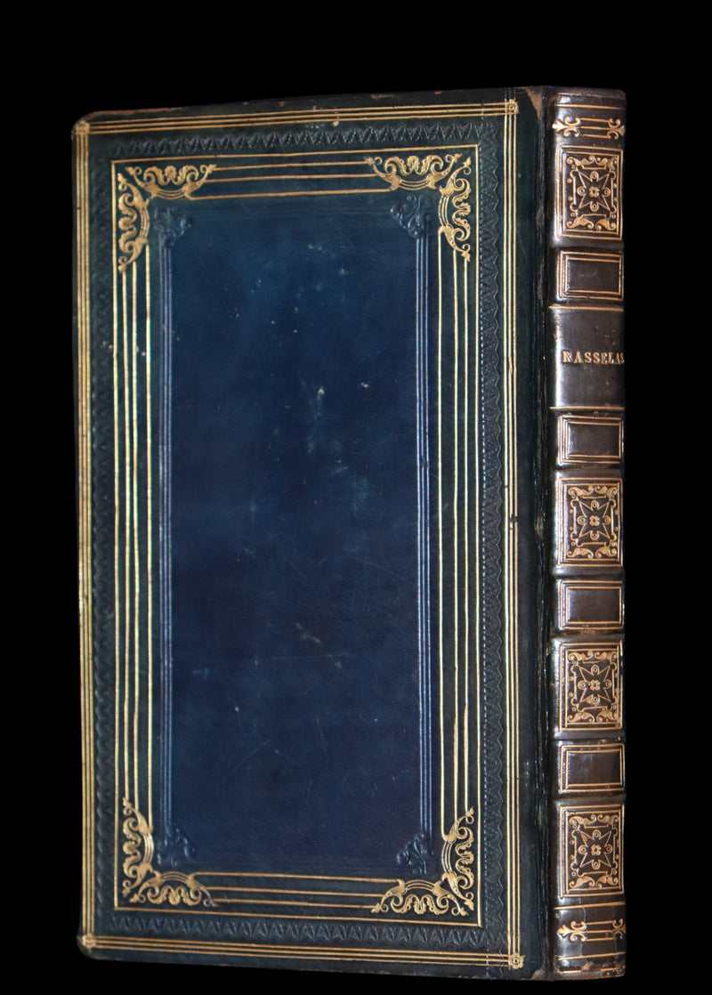 1822 Rare Book - THE HISTORY OF RASSELAS, PRINCE OF ABYSSINIA, A TALE by  Samuel Johnson. Illustrated.