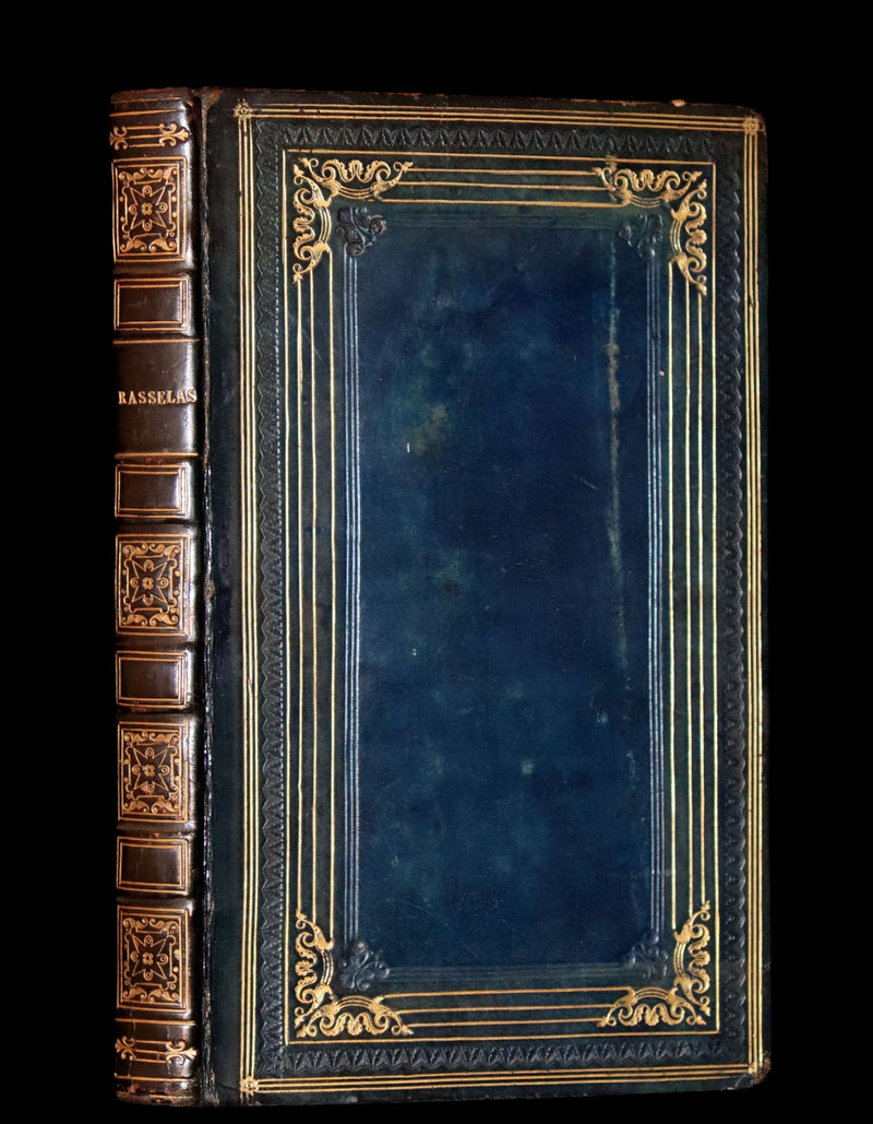 1822 Rare Book - THE HISTORY OF RASSELAS, PRINCE OF ABYSSINIA, A TALE by  Samuel Johnson. Illustrated.