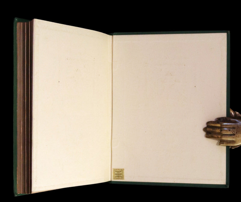 1869 Scarce Victorian Book - The Poetical Works of Edgar Allan Poe. Edinburgh Illustrated Edition.